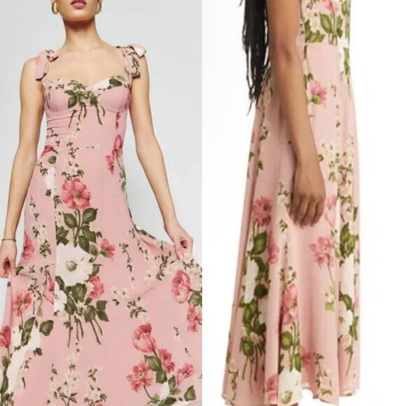 Reformation Dresses & Skirts - Reformation Nadira Dress Rose Garden
NWT $348